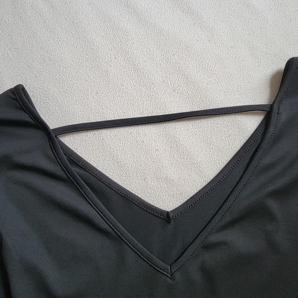 LONG BLACK DRESS - Picture 5 of 5